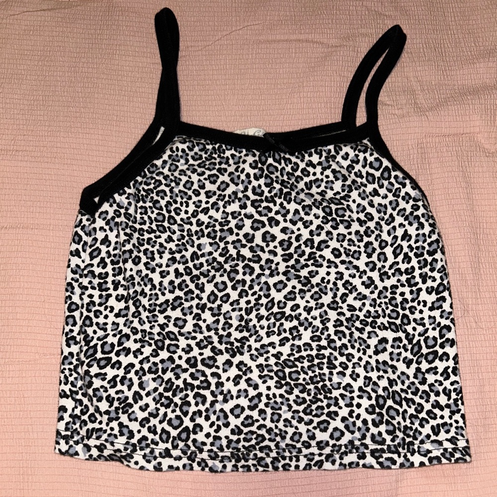 Brandy Melville cheetah Print top